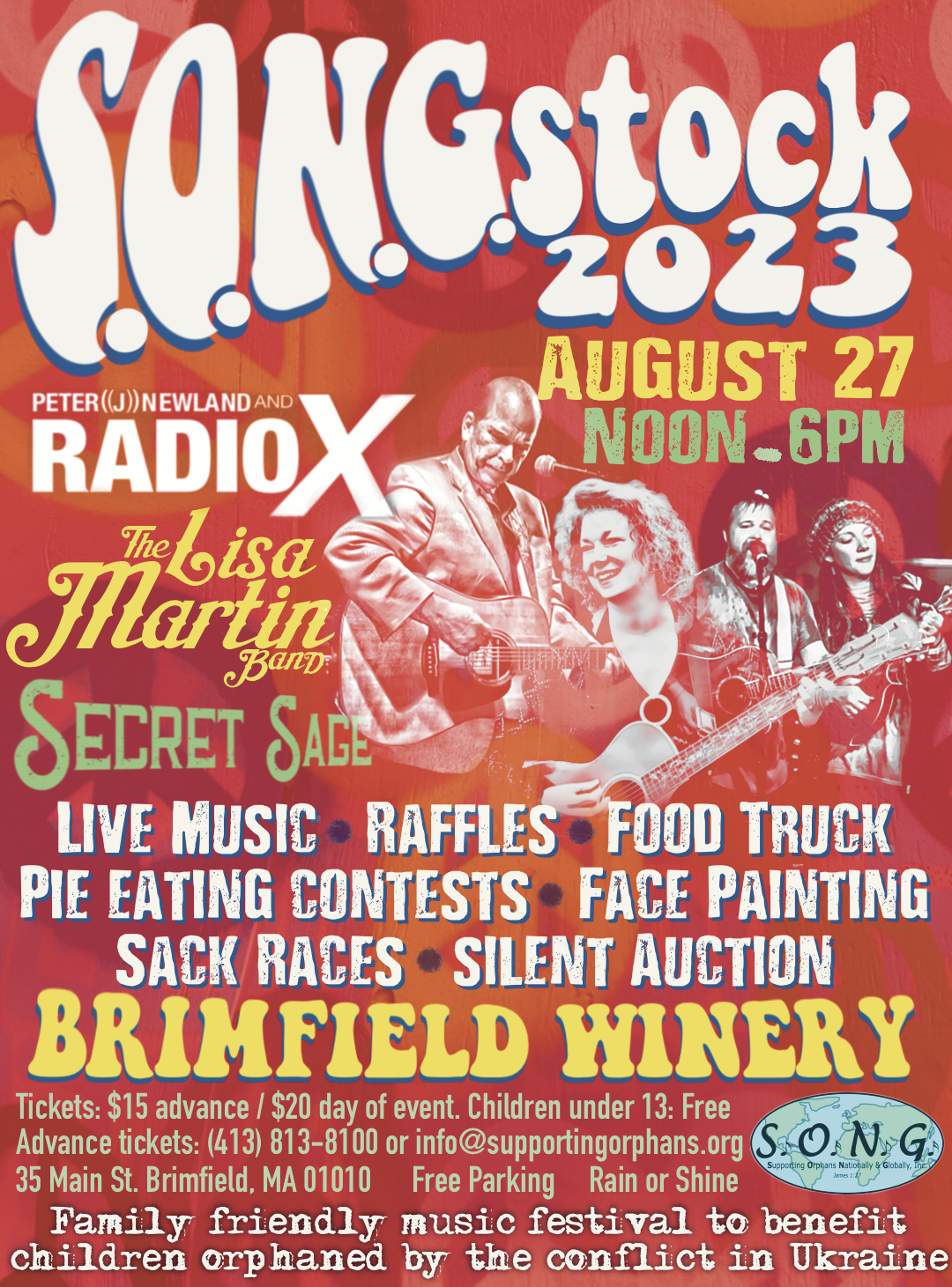 S.O.N.G.Stock 2023, a Family Friendly Music Festival